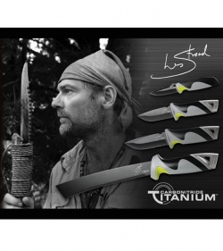 Camillus Les Stroud SK Jungle Survival Machete (Black Plain)