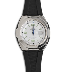 Casio Waveceptor Watch Leather (Silver) WVQ201HA-7BVCF