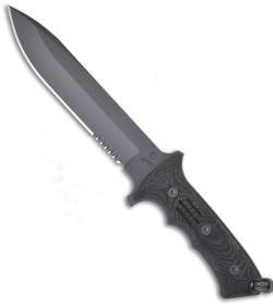 Chris Reeve Knives Green Beret Knife (7" Gray Serr)