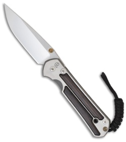 Chris Reeve Classic Small Sebenza Knife w/ Cocobolo Inlays (2.94" Plain)