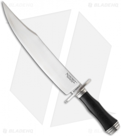 Cold Steel Natchez Bowie Knife VG-1 San Mai Fixed Blade  (11.75" Plain) 16ABSJ