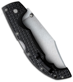 Cold Steel Voyager X Large Clip Point Folding Knife (5.5" Stonewash Serr) 29TXCH
