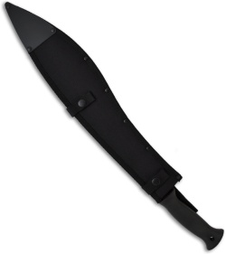 Cold Steel Magnum Kukri Machete Fixed Blade Knife w/ Sheath (17" Black) 97MKM