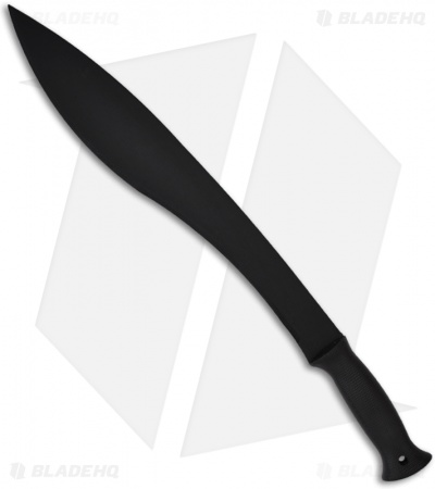 Cold Steel Magnum Kukri Machete Fixed Blade Knife w/ Sheath (17" Black) 97MKM