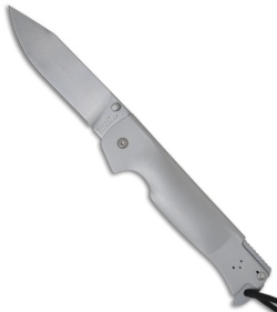 Cold Steel Pocket Bushman Folding Knife (4.5" Stonewash Plain) 95FB