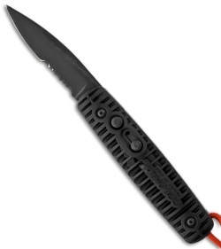Colonial Knife Company Auto Military Knife Clip (2.75" Black Serr) 550