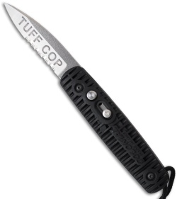 Colonial Knife Company Auto Military Knife Clip (2.75" Satin Serr) 550S