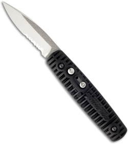 Colonial Knife Company Auto Military Knife Clip (2.75" Satin Serr) 550S