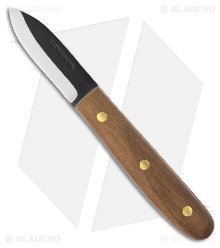 Condor Mini Bushcraft Basic Knife Fixed Blade (2" Black Plain) CTK236