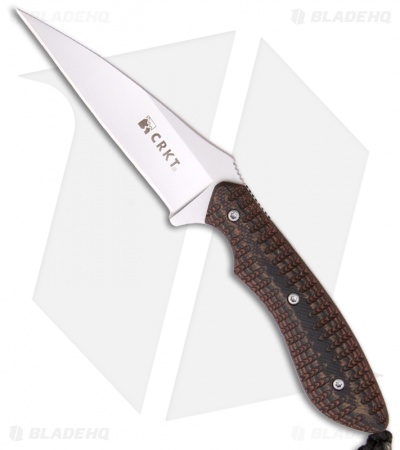 CRKT S.P.E.W. Knife Small Pocket Everyday Wharncliffe (3" Bead Blast Plain) 2388