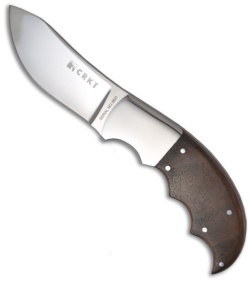 CRKT Kommer Bez Tine Hunter Fixed Blade Knife (3" Polished Plain) 2850
