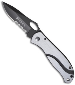 CRKT Pazoda Folding Knife (2.625" Gray Plain) 6490
