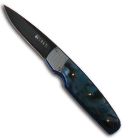 CRKT Krommer Fulcrum Folding Knife (Black  PLN) 7404