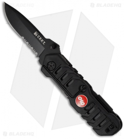 CRKT CTC Picatinny Multi-Tool Folding Knife (2.75" Black Serr) 8975