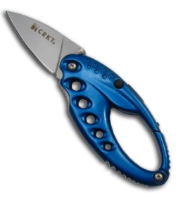 CRKT 9080B Lumabiner-Blue (PLN) Carabiner Knife