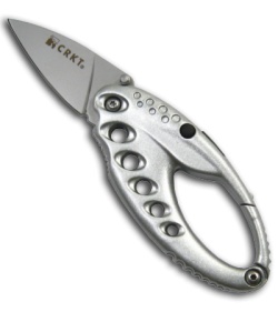 CRKT 9080S Lumabiner-Silver (PLN) Carabiner Knife