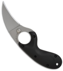 CRKT Kommer Bear Claw Fixed Blade Knife (2.375" Bead Blast Plain) 2500