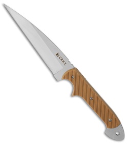 CRKT C/K Dragon Knife Fixed Blade w/ Desert Tan G-10 (4.5" Satin Plain) 2010D