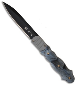 CRKT Glide Lock Limited Folding Pocket Knife (Black PLN) 7415