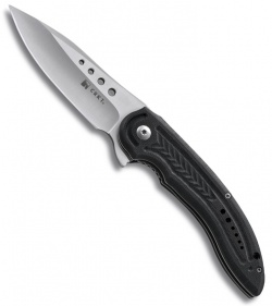 CRKT Ikoma Carajas Folding Knife (3.12" Satin Plain) 5340