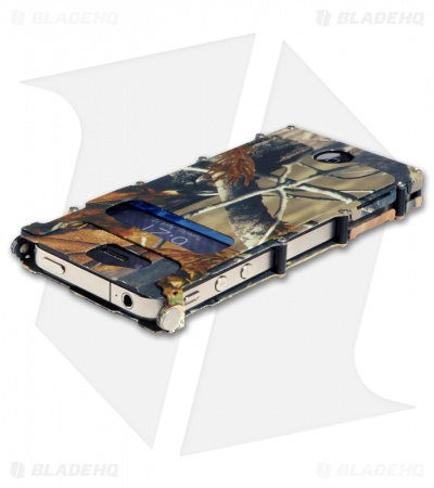 CRKT iNoxCase Stainless Steel iPhone 4/4S Case (RealTree Camo) INOX4C