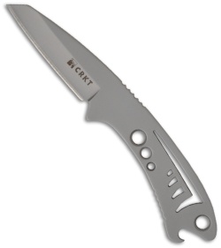 CRKT Krein Dogfish Fixed Blade Neck Knife (Bead Blast PLN) 2370