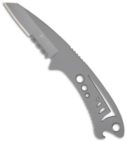 CRKT Krein Dogfish Fixed Blade Neck Knife (Bead Blast SER) 2371