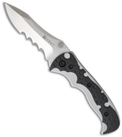 CRKT Mini My Tighe Spring Assisted Knife (3" Satin Serr) 1093