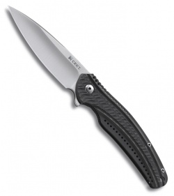 CRKT Ken Onion Ripple 2 Gray Folding Knife (2.78" Satin Plain) K401GXP