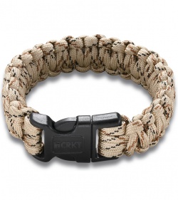 CRKT Onion Survival Para-Saw Paracord Bracelet (Tan) 9300T