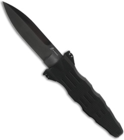 Pi Knives Dobolock AX Knife (4.33" Black Plain)