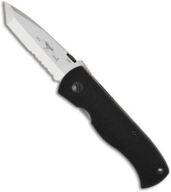Emerson CQC-7B SFS Folding Tanto Knife (3.3" Stonewash Serr)