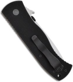 Emerson Super CQC-7 Tanto Knife w/ Wave (3.78" Stonewash Serr)