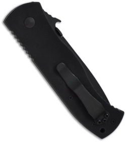 Emerson Super CQC-7 BTS Tanto Knife w/ Wave (3.78" Black Serr)