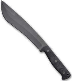 EnTrek Destroyer Large Fixed Blade Knife (8.75" Bead Blast Plain)