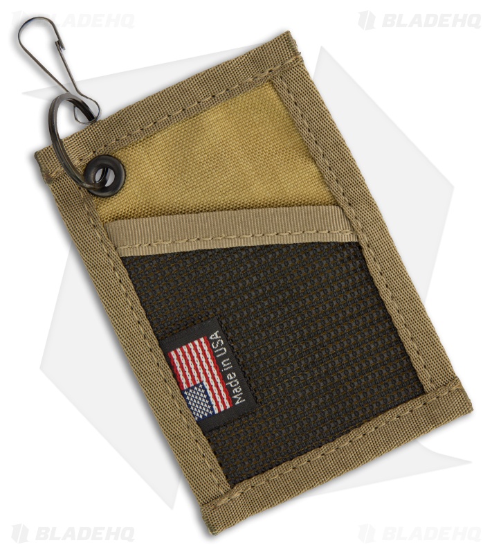 ESEE Knives Izula Gear Card Holder (Khaki) Blade HQ