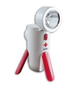 Eton American Red Cross Road Torq Self-Powered Spotlight & Emergency Beacon