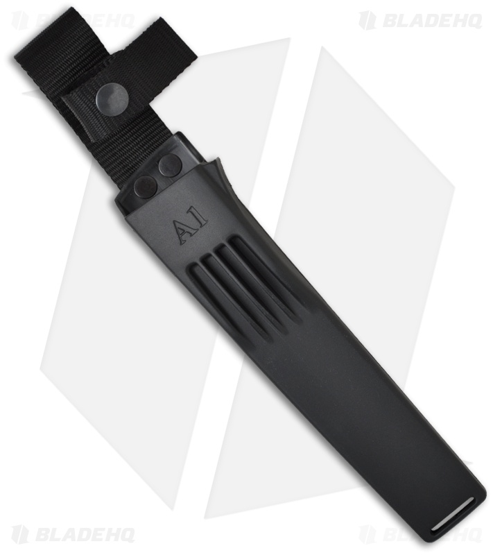 Fallkniven Knives A1 Survival Knife w/ Zytel Sheath (6.3" Satin Plain