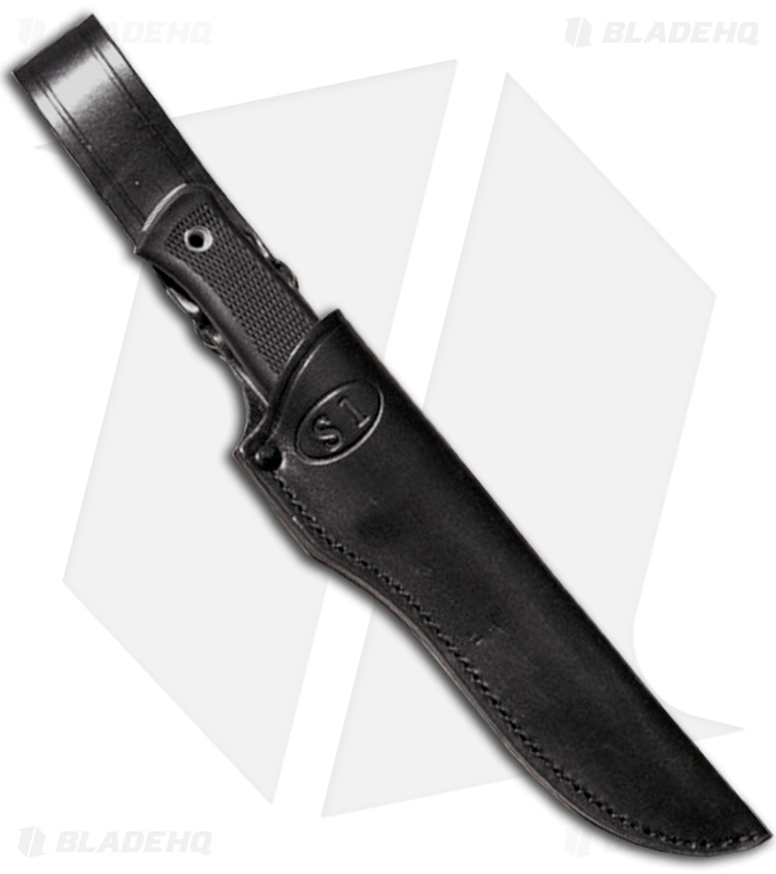 Fallkniven Knives S1 Forest Knife w/ Leather Sheath (5.1" Satin Plain