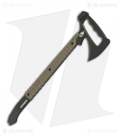 Gerber Tactical Downrange Tomahawk Breaching Axe, Hammer, Pry Bar Tool