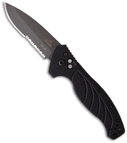 Gerber Emerson Alliance Automatic Knife (3.5" Black Serr) 07158