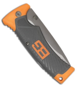Gerber Bear Grylls Folding Sheath Survival Knife (3.6" Black Serr) 31-000752