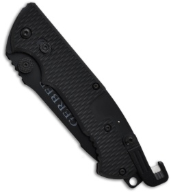 Gerber Hinderer CLS Combat Life Saver Knife 3.5" Folding Blade (Black SER) 1870