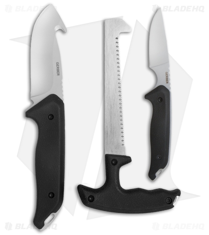 Gerber Moment Field Dress Kit III w/ Saw, Caping & Gut Hook Knives 31