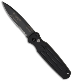 Gerber Mini Covert Automatic Knife (2.8" Black Serr) 30-000244