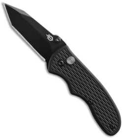 Gerber Mini FAST Draw Tanto Knife Assisted Opening (2.13" Black Plain)