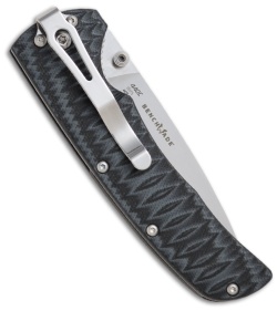 Harley Davidson 13175S Venom Spring Assisted Knife G-10 (3.57" Satin Serr)