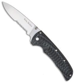 Harley Davidson 13175S Venom Spring Assisted Knife G-10 (3.57" Satin Serr)