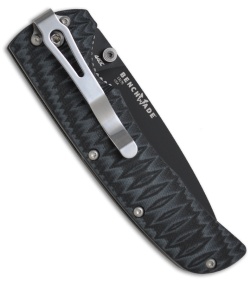 Harley Davidson 13175SBK Venom Spring Assisted Knife G-10 (3.57" Black Serr)