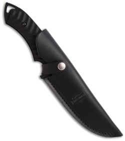 Harley Davidson Madcap Red/Black G10 Fixed Blade Knife (4.66 Plain) 13420BK